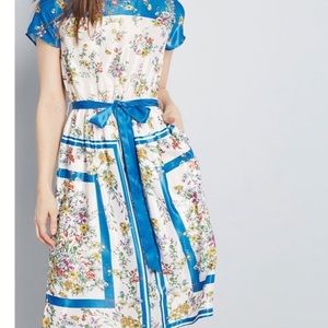 Sunset Reverie Floral Dress